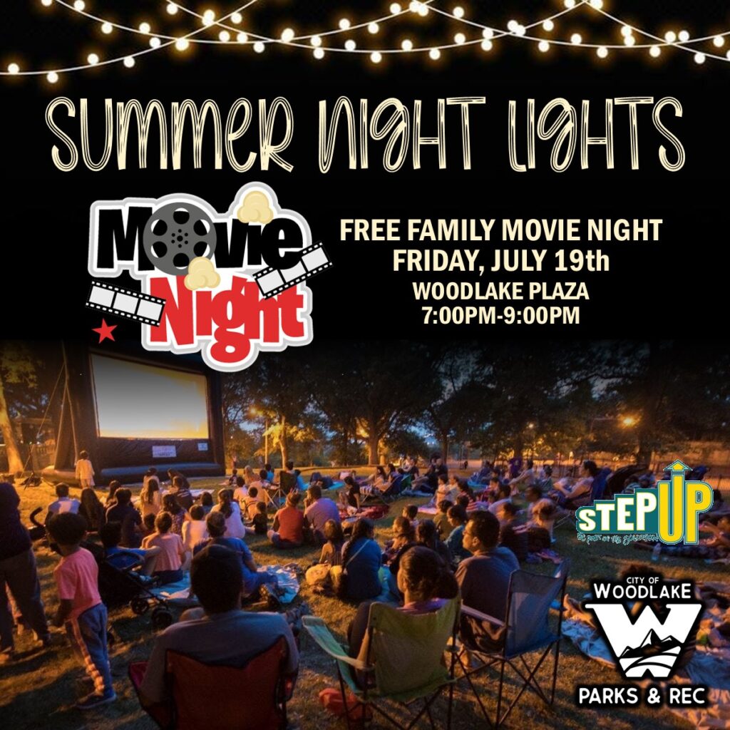 Summer Night Lights Event Family Movie Night City of Woodlake